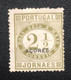 Portugal, AZORES, *Hinged, Unused Stamp, Without Gum « JORNAES », 2 1/2 R., 1882 - Neufs