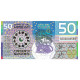 Billet, Australie, Billet Touristique, 2010, 50 Dollars ,Colorful Plastic - Fakes & Specimens