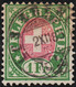 Heimat NE Les Bernets 1885-12-02 Poststempel Auf Telegraphen-Marke 1 Fr. Zu#17 - Telegraafzegels