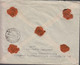 1928. TÜRKIYE Registered (R No 102) Cover To Westfalen With 1+ 2½ + 25 C Atatürk. Reverse 5 ... (Michel 853+) - JF432841 - Covers & Documents