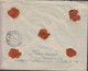 1928. TÜRKIYE Registered (R No 102) Cover To Westfalen With 1+ 2½ + 25 C Atatürk. Reverse 5 ... (Michel 853+) - JF432841 - Lettres & Documents