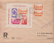 1937. MARRUECOS. Rare Registered Cover With BLOCK. VIVA ESPANA + Pair 5 Cts Cancelled TET... (MICHEL BLOCK 2) - JF432888 - Marruecos Español