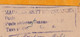 1945 - Pénurie De Timbre 2e Guerre Mondiale - Enveloppe Mignonnette De Tananarive RP Vers Anjoly - Cartas & Documentos