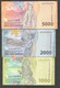 NEW DESIGN FIRST PREFIX AAA Set Indonesia 5000 2000 1000 Rupiah 2022 UNC - Indonésie