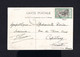 16201-FRENCH INDE-POSTCARD PONDICHERY To CAPESTANG (france) 1915.WWI.INDIA FRANÇAISE.Carte Postale.INDIA FRENCH Colonies - Storia Postale