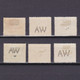 WESTERN AUSTRALIA 1902, SG# 117-123, CV £58, Part Set, Wmk V Over Crown, Swan, Used - Oblitérés