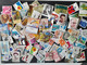 Delcampe - ISRAËL ( MOYEN-ORIENT ) MEGA COLLECTION De 1075 Timbres TOUS DIFFERENTS , TOUS FORMATS . - Verzamelingen & Reeksen