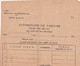 A18645 - CFR CAILE FERATE ROMANE ROMANIAN RAILWAYS OLD DOCUMENT 1953 ICLOD SACEL DEJ ROMANIA HANDWRITING HANDWRITTEN - Europa