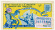 FRANCE - Loterie Nationale - 1/10ème (A ) - Les Gueules Cassées - Double Tranche De La Saint Valentin - 1966 - Lottery Tickets