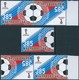 B3263 Hungary Sport Football Soccer World Cup 5 Stamps - 2018 – Russland