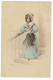 CPA Carte Fantaisie Illustrateur Illustrator Femme Woman Lady Hat Chapeau Vrouw Met Hoed - Fashion