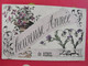 Carte Postale Heureuse Année De Menil. 1907 - Souvenir De...