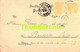 CPA LITHO 1895 GRUSS VOM NIEDERWALD - Ruesselsheim