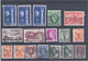 Australia 17 Perfin Stamps - Several G / NSW On Different Stamps - Perforés