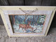 Delcampe - CANEVAS ENCADRE ANIMAUX FORET 68 X 55 Cm - Tappeti & Tappezzeria