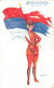 CPA Illustrateur Xavier Sager - Les Hymnes Nationaux - Drapeau - Sager, Xavier