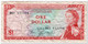 EAST CARIBBEAN STATES,1 DOLLAR,1965,P.13f,SIGN 10,aFINE - Ostkaribik