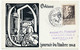 FRANCE => Carte Locale "Journée Du Timbre" 1948 - Timbre 6F + 4F Etienne Arago - ORLEANS 8.3.1948 - Stamp's Day