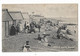 Postcard, Sussex, Bognor Regis, Aldwick Beach, Chalet, Beach Huts, People, 1914. - Bognor Regis