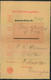 1900, Postschein Für Eine Postanweisung Von M. GLADBACH - Cartas & Documentos