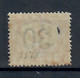 ITALIA REGNO 1890/4 - SEGNATASSE 30 C. ARANCIO E CARMINIO - VARIETA' SOPRASTAMPA CAPOVOLTA - MH/* - Portomarken