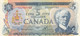 CRBX098 BILLETE CANADA 5 DOLARES 1972 MBC- - Canada