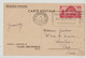 EP CP -  (COM P2 D) - Carte Postale Villers Bretonneux 1f Rouge - Oblitéré22/VIII/1938 Pour Levallois Perret - Standard Postcards & Stamped On Demand (before 1995)