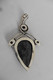 Delcampe - Neuf - Grand Pendentif En Argent 925 Style Art Nouveau Serti Grosse Labradorite Et Améthystes - Colgantes