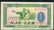 ALBANIA P33 1 LEK 1964 AU But WRITTINGS ! - Albania