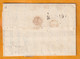 Delcampe - 1824 - Marque Postale 32 LA REOLE Sur Lettre Pliée Avec Corresp De 2 P Vers NICE, Piémont Sardaigne - Taxe 18 - 1801-1848: Vorläufer XIX