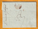 1813 - Marque Postale P37P DOUAY Sur Lettre Pliée Avec Corresp De 2 P  Vers TOURNAY, Tournai, Dept Conquis, Auj Belgique - 1801-1848: Voorlopers XIX