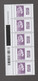 FRANCE / 2021 / Y&T N° 5291A ** : Marianne D'YZ Philaposte (gommée De Feuille) TVP International X 5 BdF G Rectifié - Unused Stamps