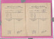 CARNET De Correspondance 1922 LYCEE HENRI WALLON VALENCIENNES A CHEVALIER Signature Professeurs Parents Par Thème - Learning Cards