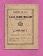 CARNET De Correspondance 1922 LYCEE HENRI WALLON VALENCIENNES A CHEVALIER Signature Professeurs Parents Par Thème - Learning Cards