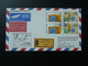 Lettre Vol Flight Cover Flugpost Wien Vereinte Nationen --> Dusseldorf 1981 - Briefe U. Dokumente