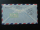 Lettre Vol Flight Cover Flugpost Wien Vereinte Nationen --> Leipziger Messe EMA Slogan Meter 1982 - Briefe U. Dokumente