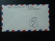 Lettre Vol Registered Flight Cover Flugpost Wien Vereinte Nationen --> Leipziger Messe 1983 - Lettres & Documents