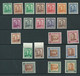 George V1 New Zealand Stamps Definitives. With Variations.sg603 Sg680 See Desc. - Neufs