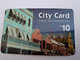 BERMUDA  $10,-  LOGIC   BERMUDA    CITY CARD / DIFFERENT BACKSIDE /    PREPAID CARD  Fine USED  **11256** - Bermudas
