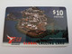 BERMUDA  $ 10,- TBI   / THICK CARD / ROYAL NAVAL DOCKYARD/   PREPAID CARD  Fine USED  **11276** - Bermude