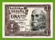 ESPAGNE / UNA PESETA DE CURSO LEGAL/ 1953 - 1-2 Pesetas