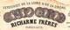 Groupe B.S.N. 1871  INDUSTRIE VERRERIE ENTETE VERRERIES RICHARME Rive De Gier (Loire) De Nantes Pour Poitiers - 1800 – 1899