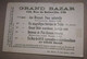 CHROMO TOMBOLA VELO MAGASIN GRAND BAZAR PARIS BELLEVILLE CYCLE CYCLISME 1880-90 - Sonstige & Ohne Zuordnung