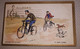 CHROMO VELO ALLEGRO MUSIQUE EN ACTIONS CYCLE CYCLISME 1890-1900 - Sonstige & Ohne Zuordnung