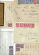 TYPE MERCURE -LOT DE 9 LETTRES ENTIERES  -AFFRANCHISSEMENTS MULTIPLES -1940-1944 - 1921-1960: Période Moderne