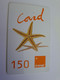 Phonecard St Martin French  ORANGE ,150 Units   SEASTAR  Date:30-04-02  **11355 ** - Antillen (Frans)