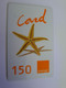 Phonecard St Martin French  ORANGE ,150 Units   SEASTAR  Date:30-09-02  **11356 ** - Antilles (French)