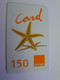 Phonecard St Martin French  ORANGE ,150 Units   SEASTAR  Date:30-09-02  **11356 ** - Antillen (Frans)