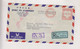 HONG KONG 1961  Airmail  Registered Cover To Germany Meter Stamp - Cartas & Documentos