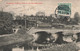 57 Sarrebourg Saarburg CPA Partie An Der Eisenbahnbrucke Timbre Reich Cachet 1912 Pont Avec Train Locomotive Vapeur - Sarrebourg